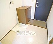 開放的な玄関です。