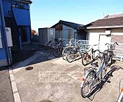 駐輪場です。