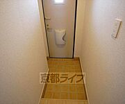 広い玄関です。