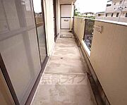 広いベランダです。