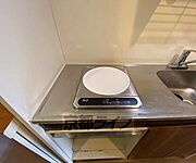 ガスコンロに比べて掃除も楽です