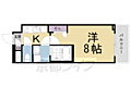 グランカーサ京都駅前4階8.6万円