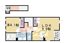 リバーレジェンド1 1LDKの間取図画像