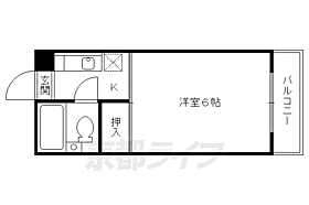 中ノ島ハイツ 205 ｜ 京都府京都市伏見区深草中ノ島町（賃貸マンション1K・2階・17.00㎡） その2