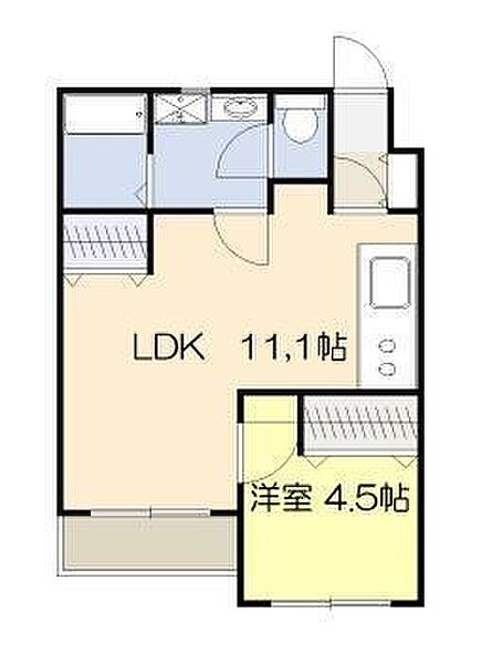 ブルー・ドゥ・シエル 303｜宮崎県宮崎市大字本郷北方(賃貸マンション1LDK・3階・40.26㎡)の写真 その2