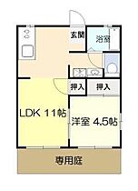 スターハイツ  ｜ 宮崎県宮崎市月見ケ丘2丁目（賃貸アパート1LDK・1階・33.60㎡） その2