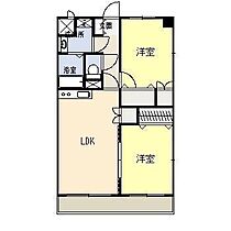 迫田ビル2 201 ｜ 宮崎県宮崎市城ケ崎3丁目（賃貸マンション2LDK・2階・54.00㎡） その2