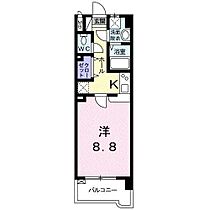 サントール 605 ｜ 宮崎県宮崎市一の宮町（賃貸マンション1K・6階・28.66㎡） その2