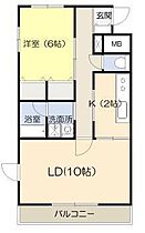 ロイヤルメゾン花ヶ島 306 ｜ 宮崎県宮崎市花ケ島町屋形町（賃貸マンション1LDK・3階・51.00㎡） その2