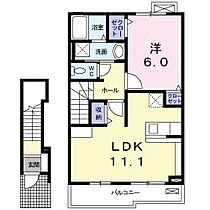 メゾン・オーブI 203 ｜ 宮崎県宮崎市福島町寺山（賃貸アパート1LDK・2階・46.09㎡） その2