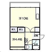 宮本アパート  ｜ 宮崎県宮崎市恒久南1丁目（賃貸マンション1LDK・5階・39.60㎡） その2