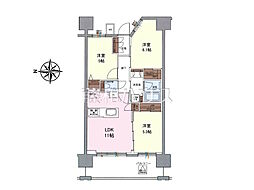 間取図画像 3LDK