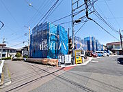 接道状況および現場風景　【日野市南平9丁目】
