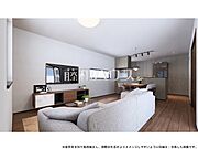 1号棟　完成予想図（内観）　【日野市南平9丁目】