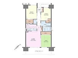 間取図画像 3LDK