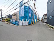 接道状況および現場風景　【小平市小川東町1丁目】