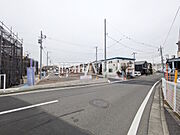 接道状況および現場風景　【八王子市泉町】