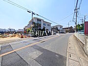 接道状況および現場風景　【富士見市羽沢2丁目】