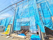≪E号棟　外観≫2・3階にバルコニーを設けたプラン。南向きバルコニーでお洗濯物もよく乾きます。【府中市西府町3丁目】