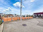 接道状況および現場風景　【立川市砂川町8丁目】