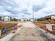 接道状況および現場風景　【立川市砂川町8丁目】