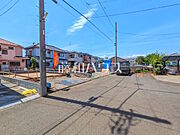 接道状況および現場風景　【武蔵村山市残堀5丁目】