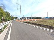 接道状況および現場風景　【所沢市大字北秋津】