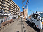 接道状況および現場風景　【小金井市前原町4丁目】