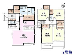 清瀬市下宿2丁目 全18区画 建築条件付宅地分譲 2号地
