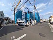 接道状況および現場風景　【東大和市狭山4丁目】