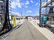 接道状況および現場風景　【調布市富士見町3丁目】