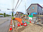 接道状況および現場風景　【東大和市南街3丁目】