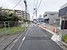 外観：接道状況および現場風景　【練馬区南田中1丁目】