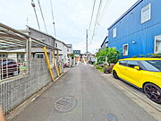 接道状況および現場風景　【東村山市野口町3丁目】
