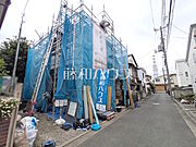 接道状況および現場風景　【武蔵野市吉祥寺南町3丁目】