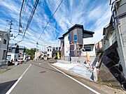 接道状況および現場風景　【八王子市大谷町】