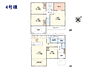 間取り：4号棟　間取図　【新座市新堀2丁目】