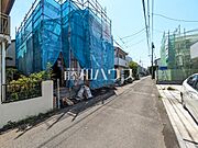 接道状況および現場風景　【小平市回田町】