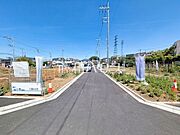 接道状況および現場風景　【国立市谷保7丁目】