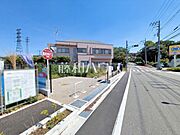接道状況および現場風景　【国立市谷保7丁目】