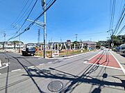 接道状況および現場風景　【国立市谷保7丁目】