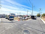 接道状況および現場風景　【国立市谷保7丁目】