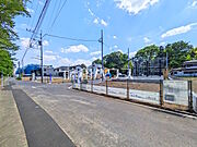 接道状況および現場風景　【小平市上水本町2丁目】
