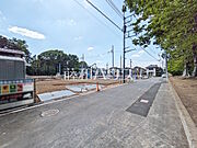 接道状況および現場風景　【小平市上水本町2丁目】