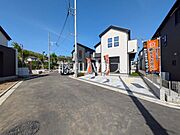 接道状況および現場風景　【八王子市石川町】