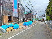 接道状況および現場風景　【東大和市奈良橋6丁目】