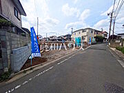 接道状況および現場風景　【東大和市奈良橋6丁目】