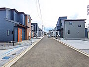 接道状況および現場風景　【立川市西砂町2丁目】