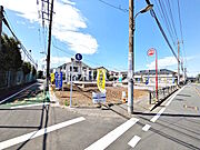 接道状況および現場風景　【調布市富士見町3丁目】
