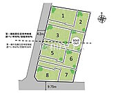 全体区画図　【武蔵野市桜堤3丁目】